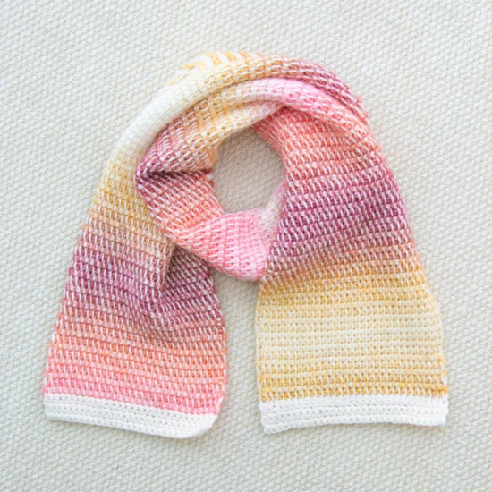 Scheepjes Blissful Scarf – Garn- und Häkelpaket