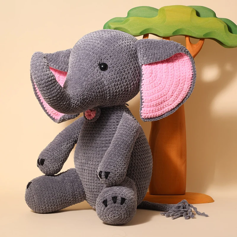 Elefant Fred – Häkelpaket – YarnZoo