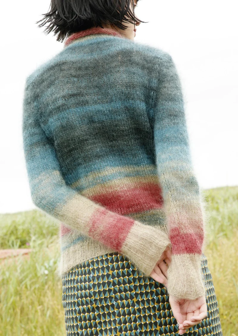 Strickanleitung - Farbverlaufpulli Amelie