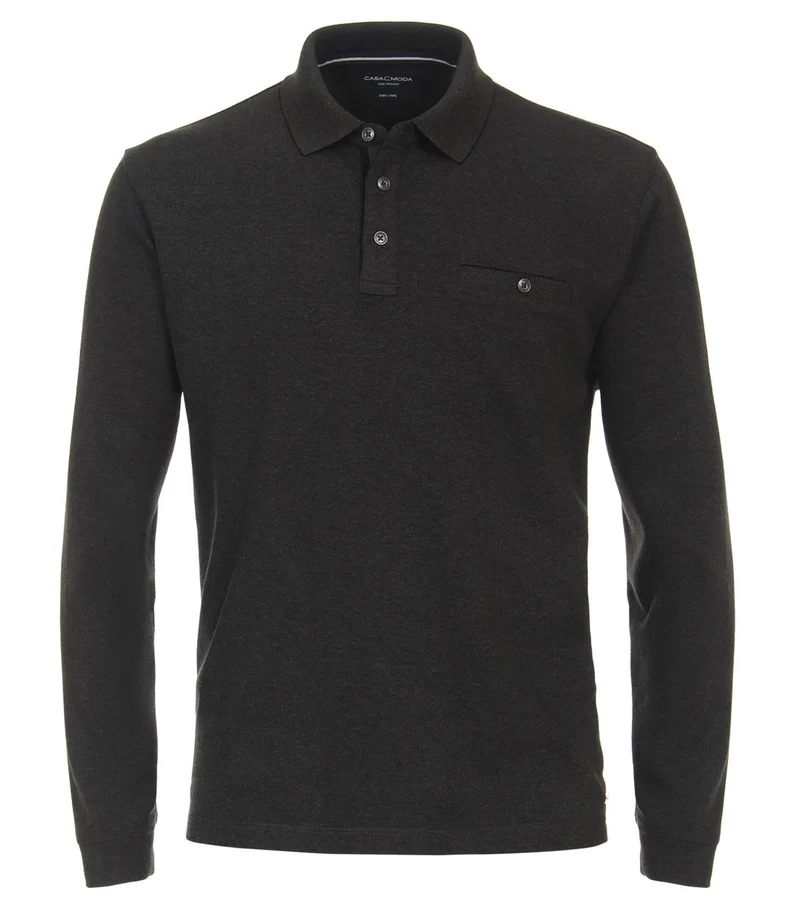 Polo-Shirt Langarm