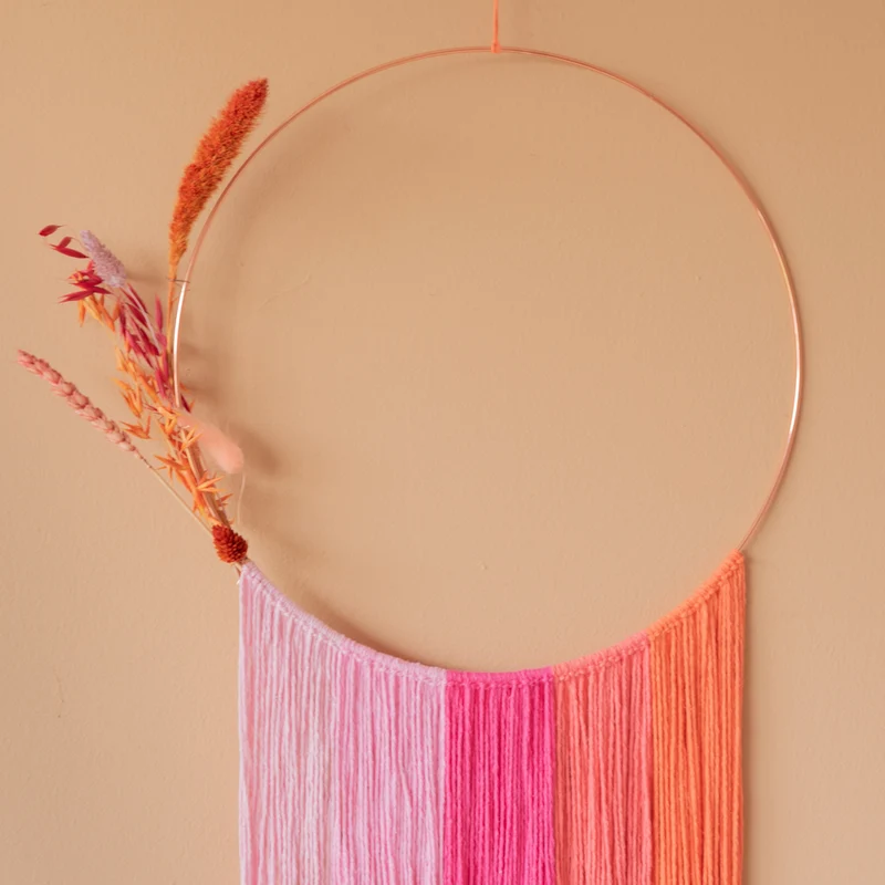 Yarn and Colors Degradé Wandbehang 2.0 Makramee-Paket