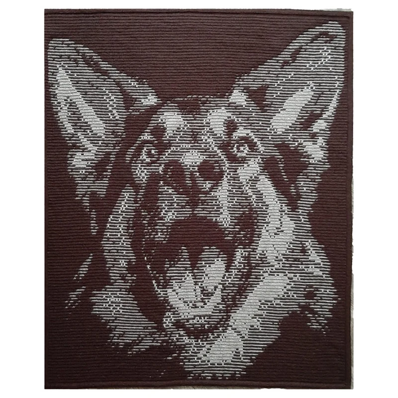 Rebel – Schäferhund-Decke: Häkelpaket – CrazyCrochetCatlady