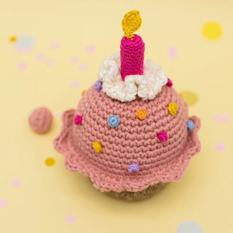 Cupcake-Häkelpaket