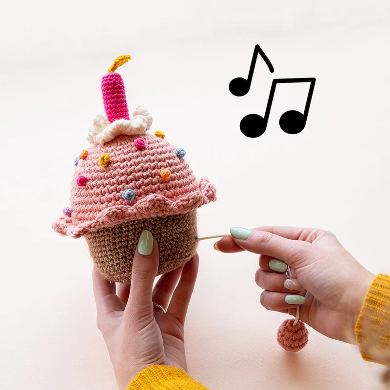 Cupcake-Häkelpaket