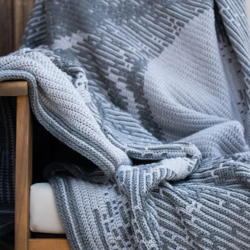Stampede-Decke – Häkelpaket – CrazyCrochetCatlady