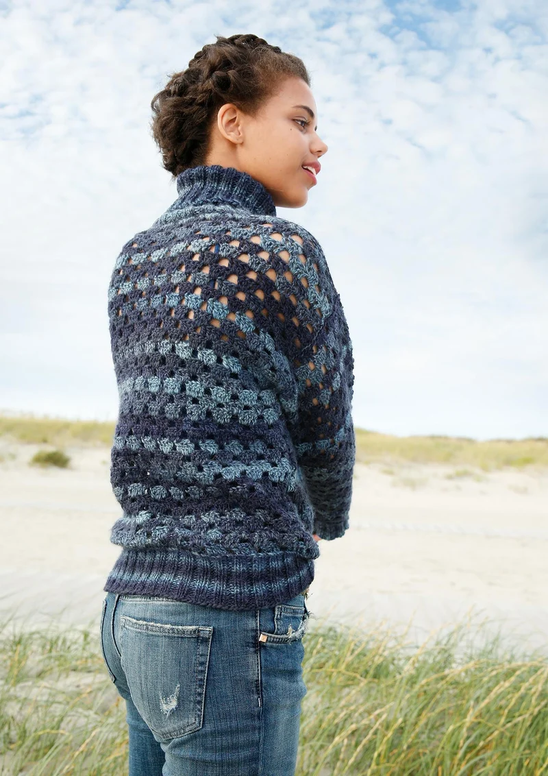 Gehäkelter Pullover