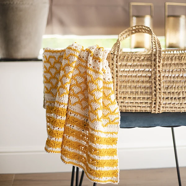 Häkelpaket „Fabulous Gradient“ – Babydecke