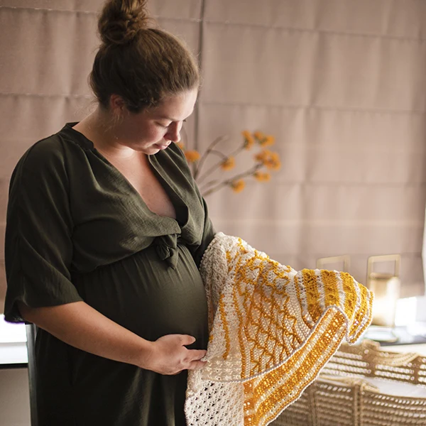 Häkelpaket „Fabulous Gradient“ – Babydecke