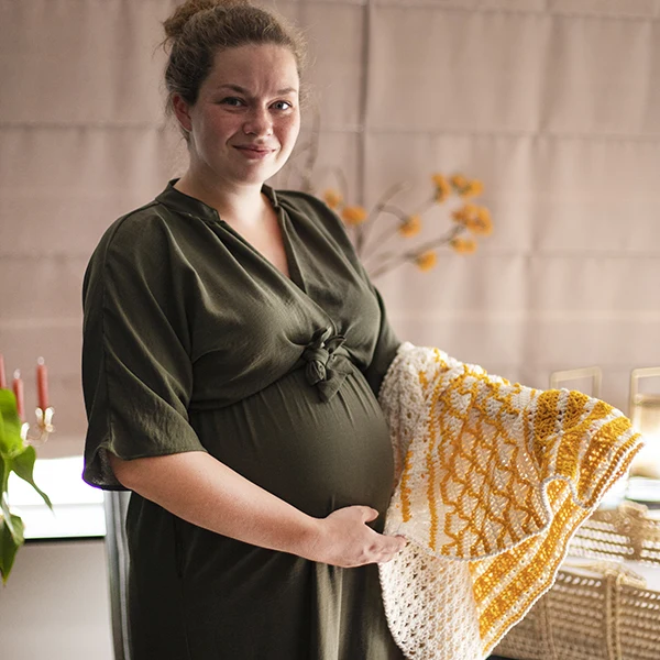 Häkelpaket „Fabulous Gradient“ – Babydecke