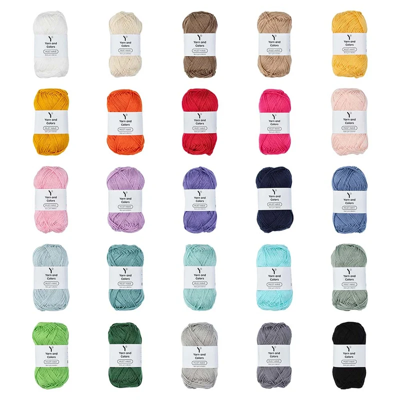 Yarn and Colors Must-have-Paket mit 25 Farben