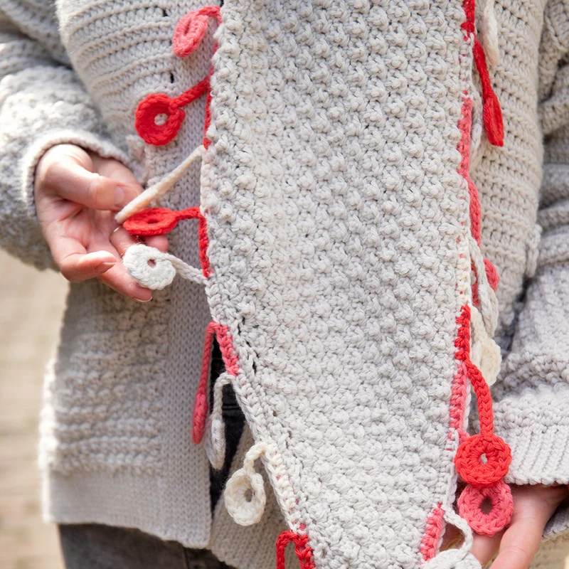 Frühlingsjacke und Schal „Amazing“ – Häkelpaket
