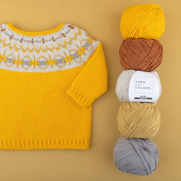 Yarn and Colors Hanna Sweater Strickpaket