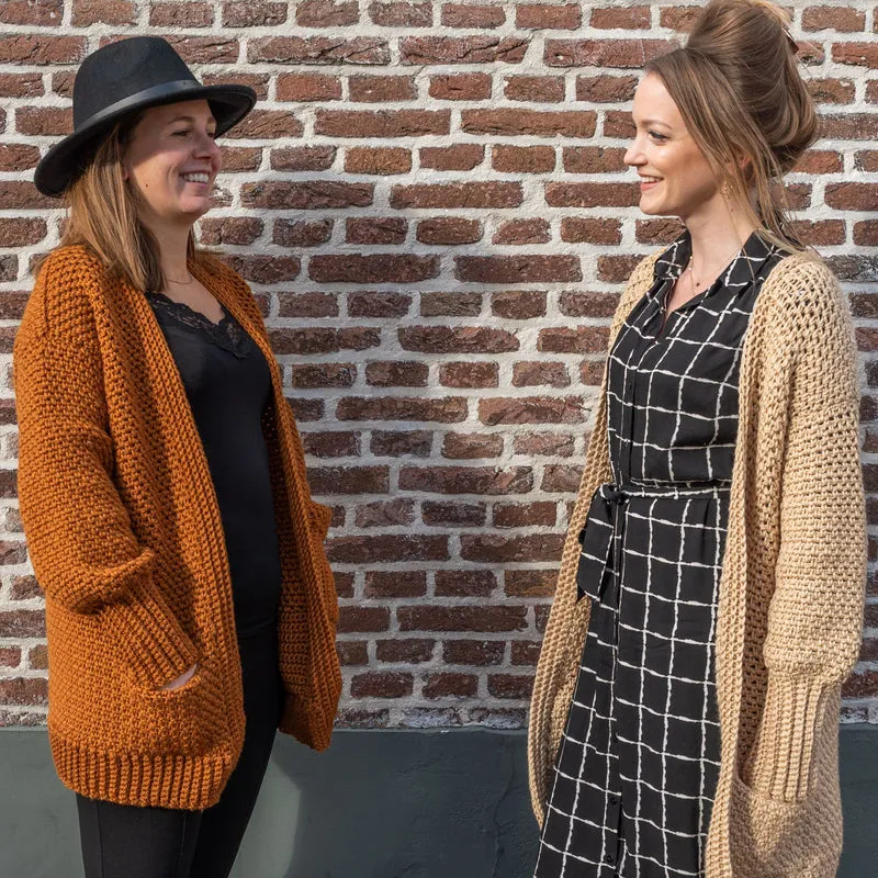 Yarn and Colors „Morning Glory“ Cardigan – Häkelpaket