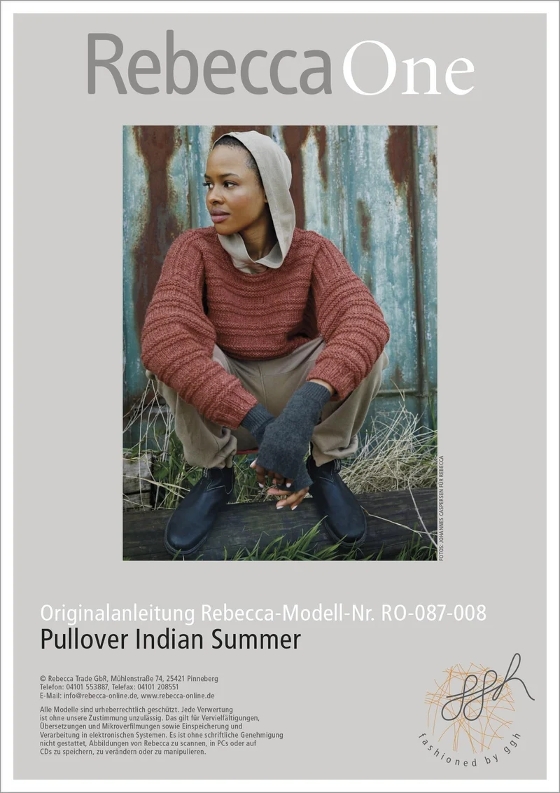 Anleitung - Pullover Indian Summer