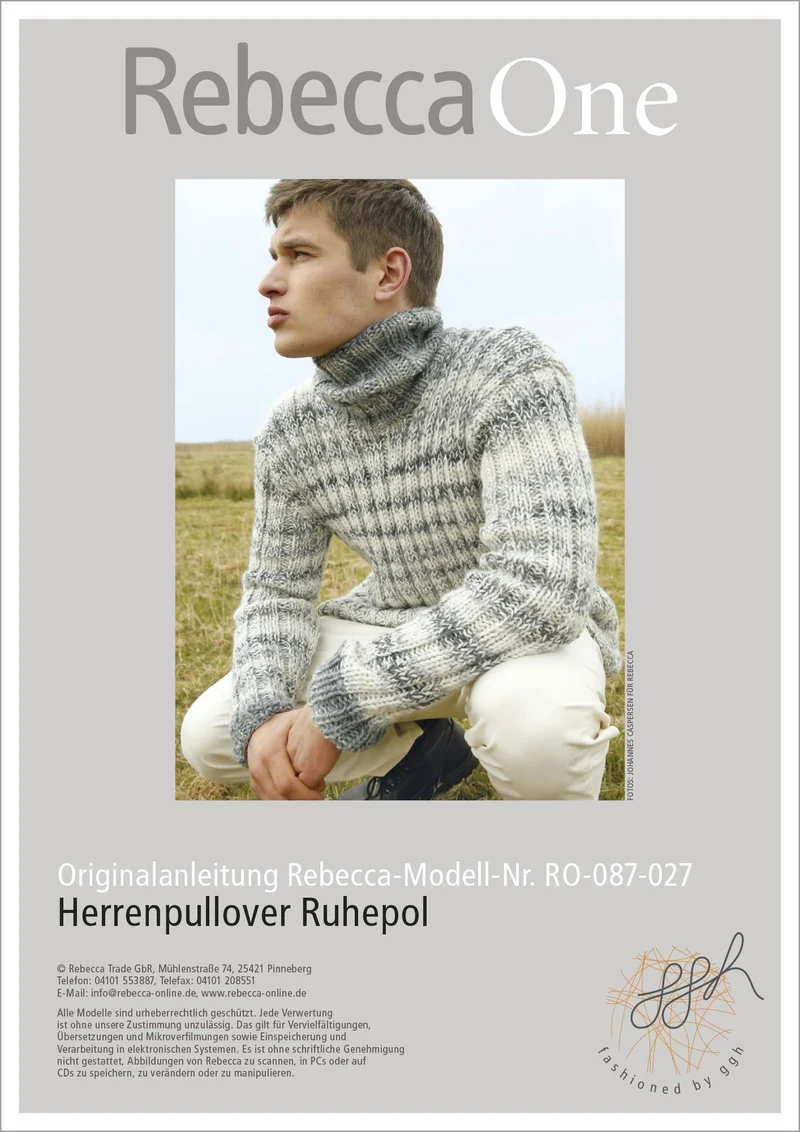 Anleitung - Herrenpullover Ruhepol