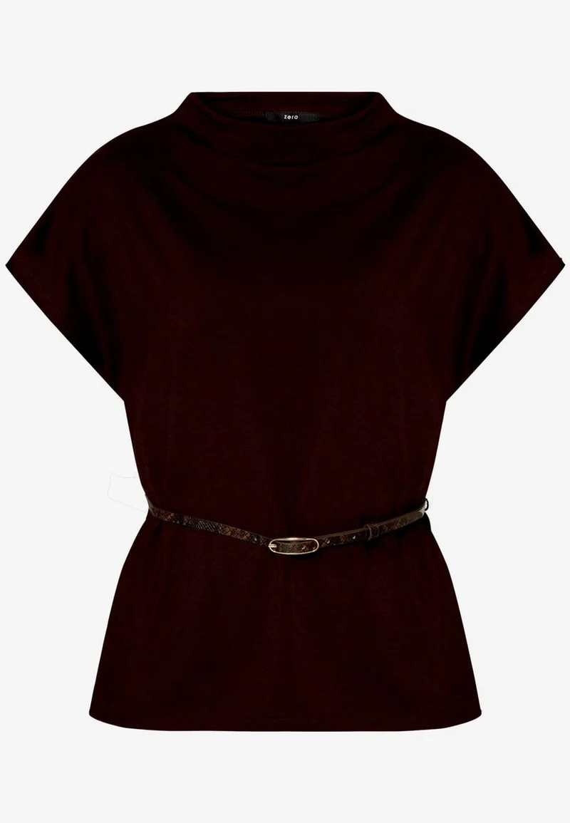 T-Shirt mit Gürtel