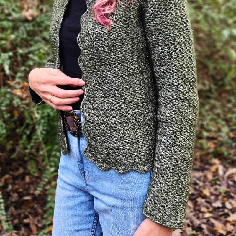 Honeybunch Cardigan Häkelpaket – It's Annemade – über 50 Farben