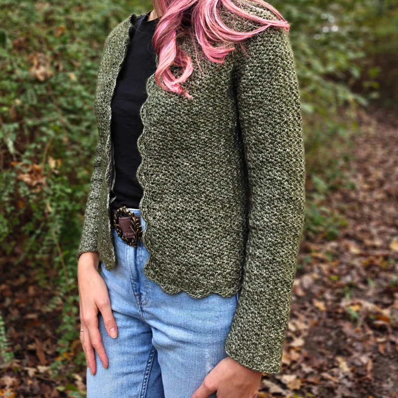 Honeybunch Cardigan Häkelpaket – It's Annemade – über 50 Farben