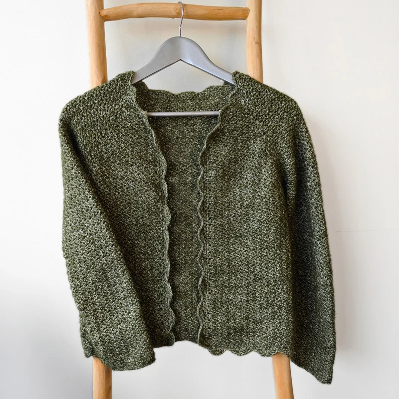 Honeybunch Cardigan Häkelpaket – It's Annemade – über 50 Farben