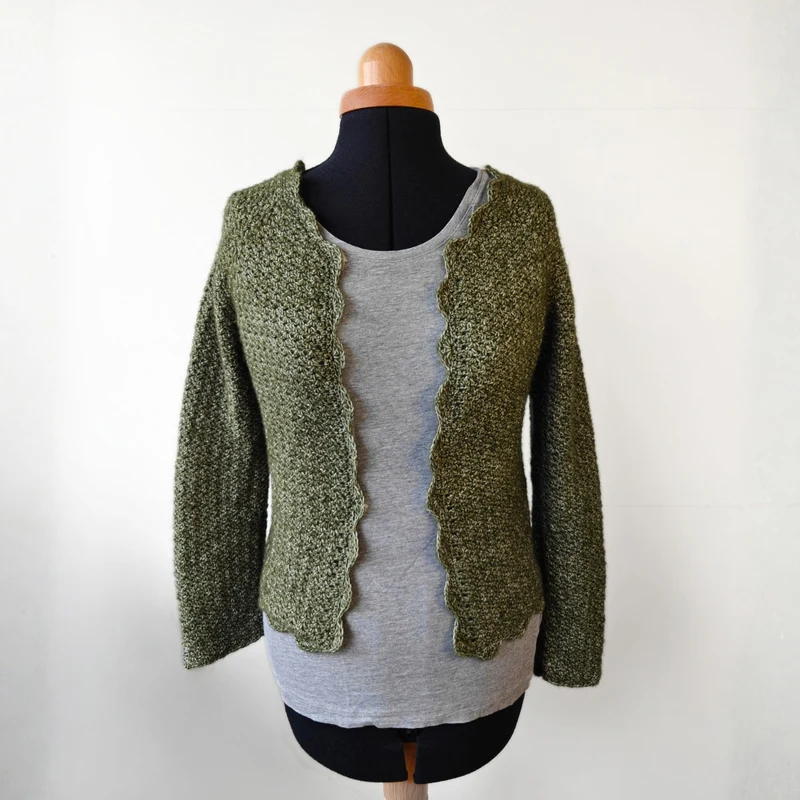 Honeybunch Cardigan Häkelpaket – It's Annemade – über 50 Farben