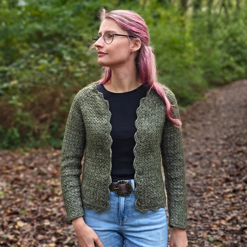 Honeybunch Cardigan Häkelpaket – It's Annemade – über 50 Farben