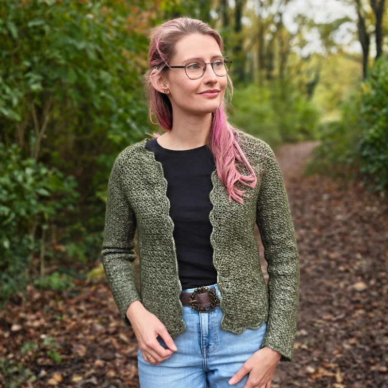 Honeybunch Cardigan Häkelpaket – It's Annemade – über 50 Farben