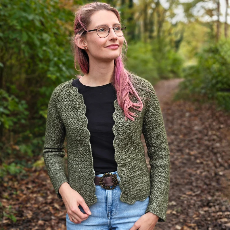 Honeybunch Cardigan Häkelpaket – It's Annemade – über 50 Farben