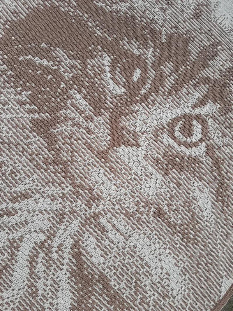 Fluffball-Decke – Häkelpaket – CrazyCrochetCatlady