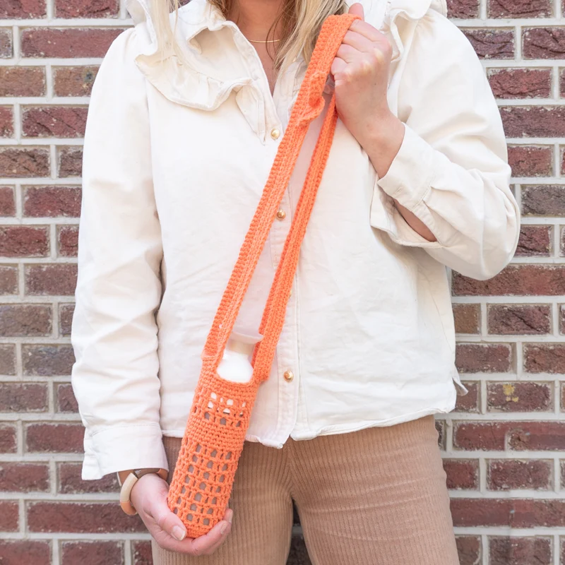 Yarn and Colors „Be Gentle“ Flaschenhalter – Häkelpaket