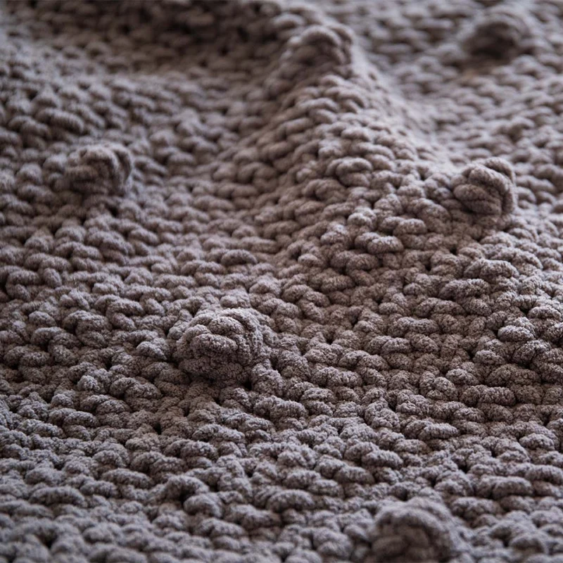 Create-it Teddy-Noppen-Decke – Häkelpaket