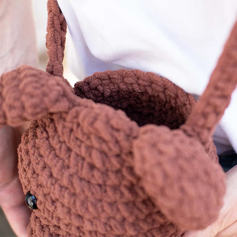 Create-it Bären-Tasche – Häkelpaket
