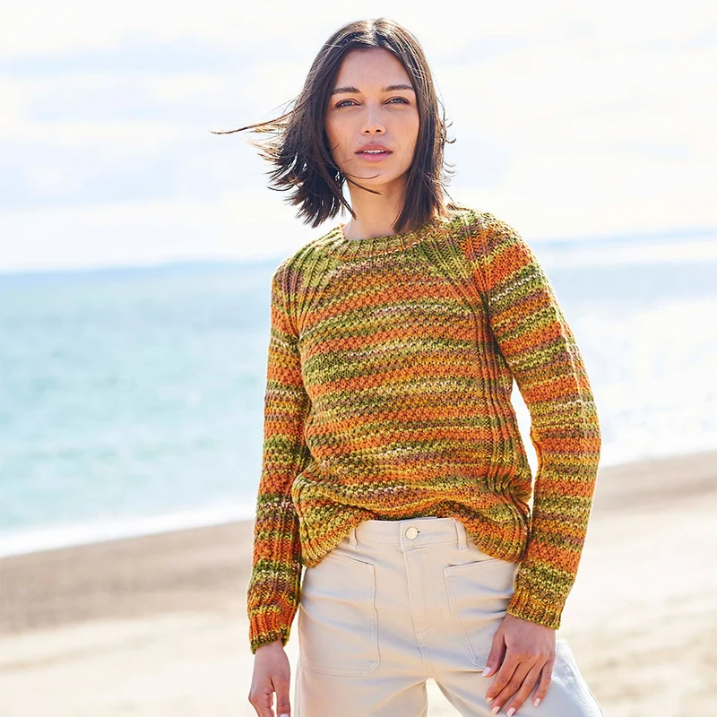 Stylecraft-Strickanleitung „For the Love of Stripes“ – Pullover und Snood