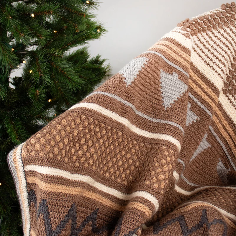 Weihnachts-Traumdecke – Häkelpaket