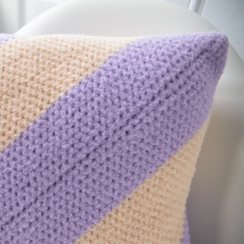 Felt-it Streifenkissen – Häkelpaket