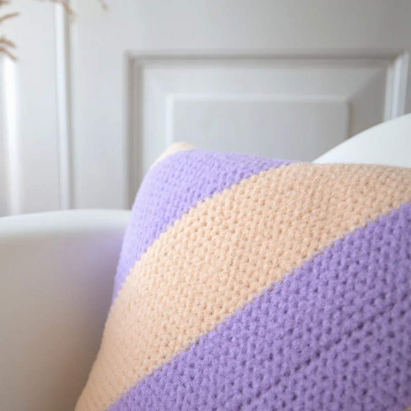 Felt-it Streifenkissen – Häkelpaket