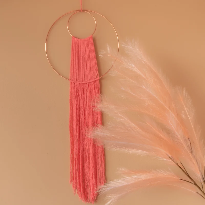 Yarn and Colors „Waterfall“ Wandbehang – Makramee-Paket