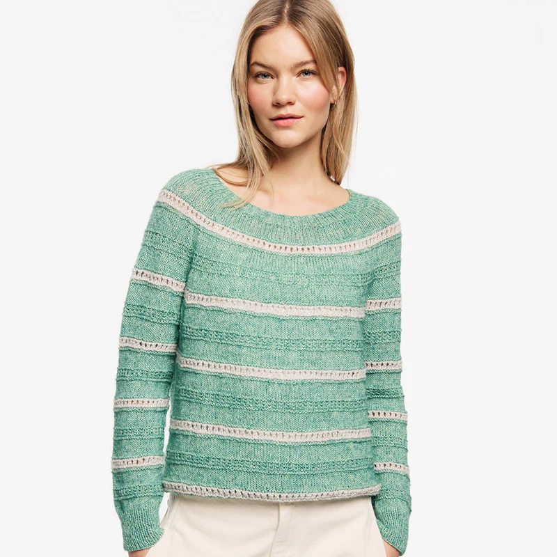 Lana Grossa Flavia Pullover-Strickpaket