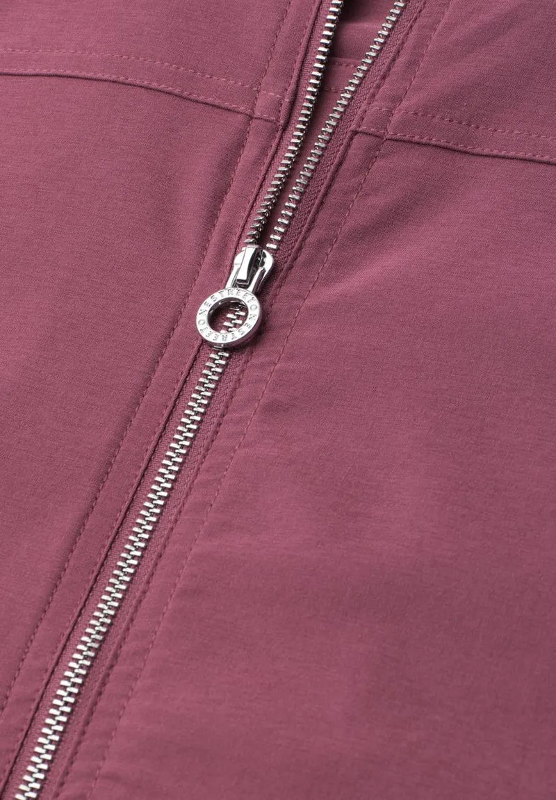 Langarm Blouson mit Zipper