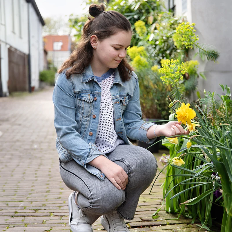 Häkelpaket für ein Frühlingsoberteil