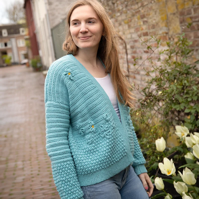 Frühlingsjacke – Häkelpaket „Amazing“