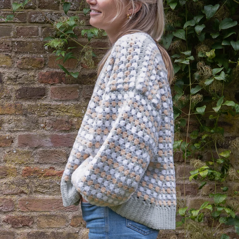 Felt-it Granny Stripe Jacke – Häkelpaket
