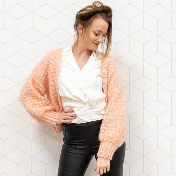 Yarn and Colors Cloud Cardigan – Häkelpaket