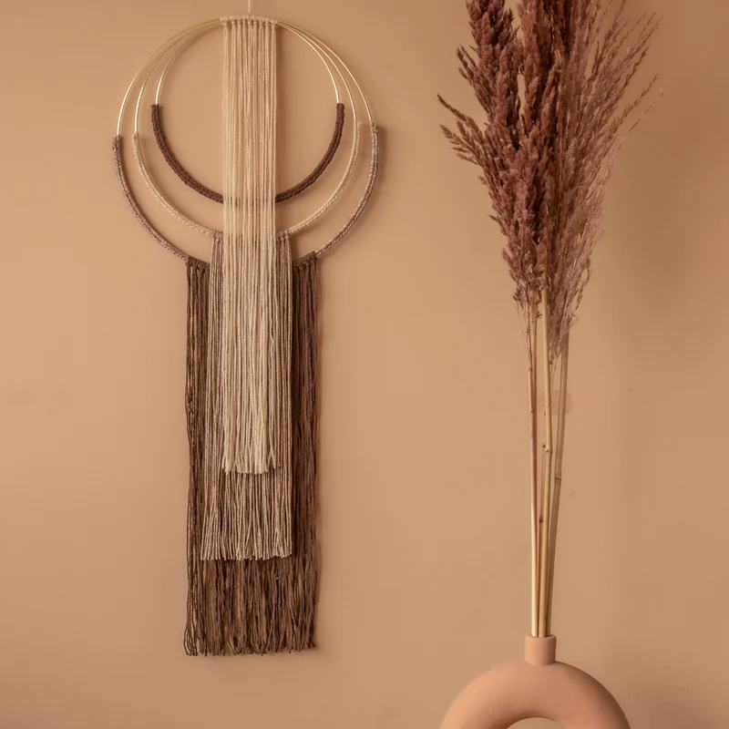 Yarn and Colors „Wrapped up“ Wandbehang – Makramee-Paket