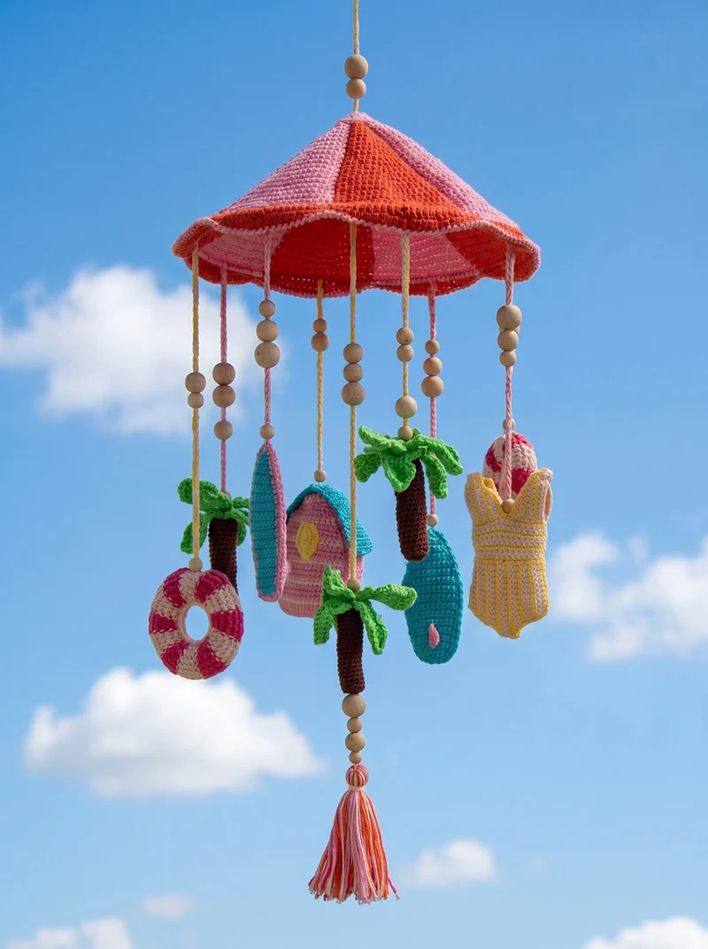 Beach Vibes – Häkelpaket für Handys