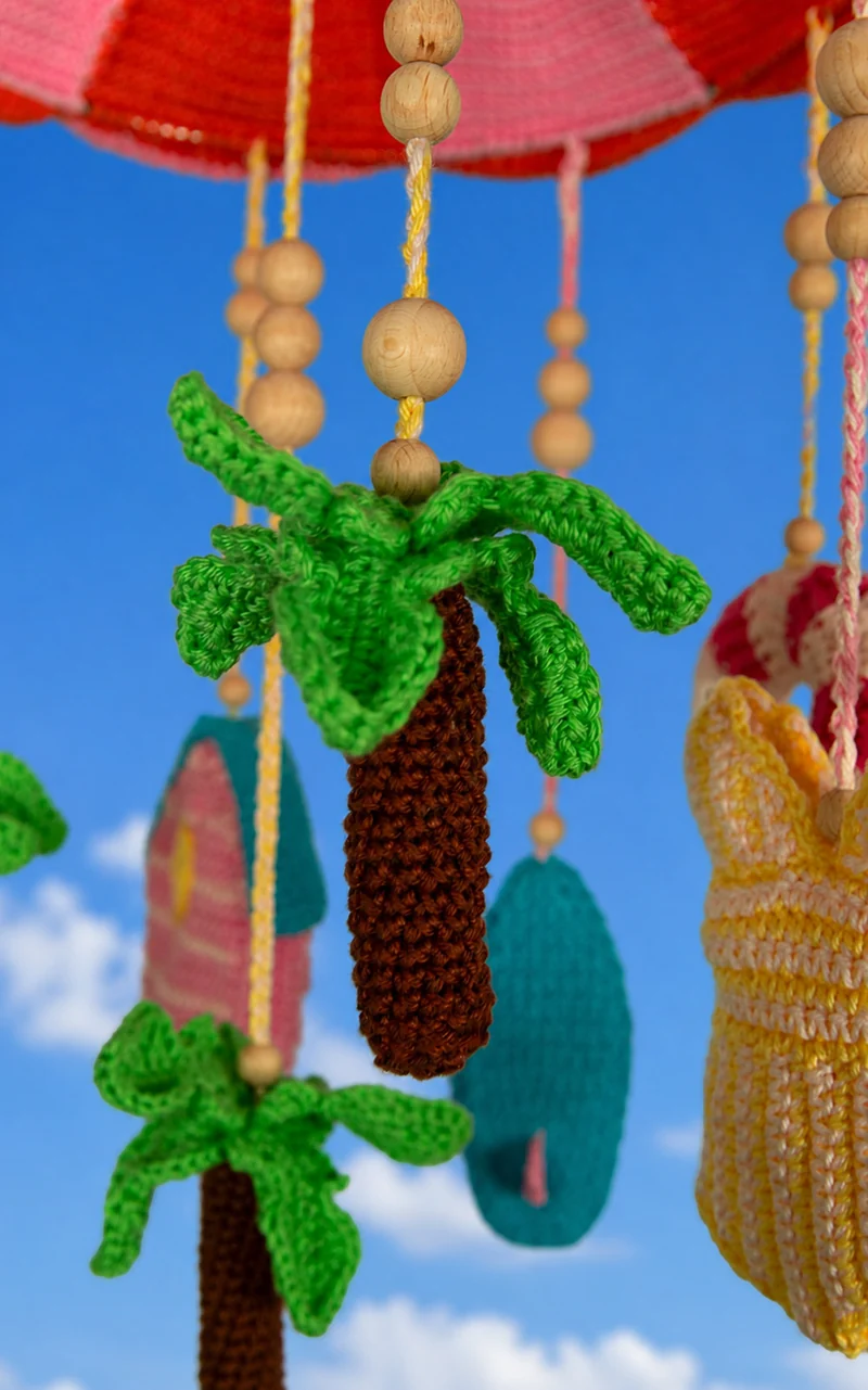 Beach Vibes – Häkelpaket für Handys