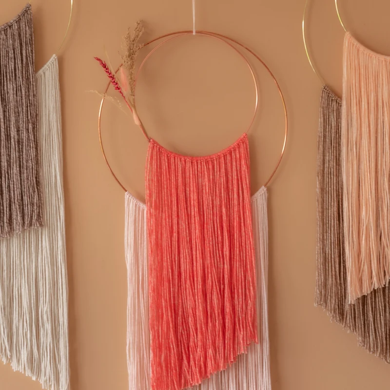 Yarn and Colors „Double Trouble“ Wandbehang 2.0 Makramee-Paket