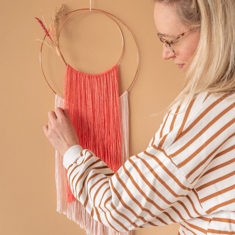 Yarn and Colors „Double Trouble“ Wandbehang 2.0 Makramee-Paket