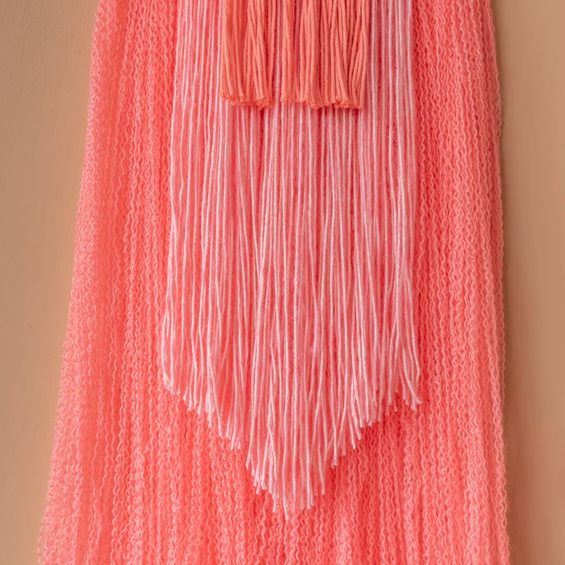 Yarn and Colors „Three is a Charm“ Wandbehang 2.0 Makramee-Paket