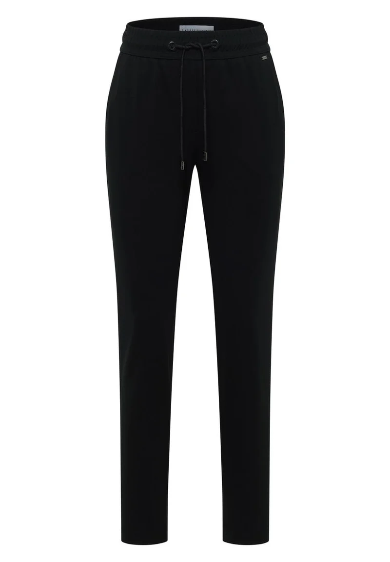 Mid Waist Slim Leg Hose im Casual Fit