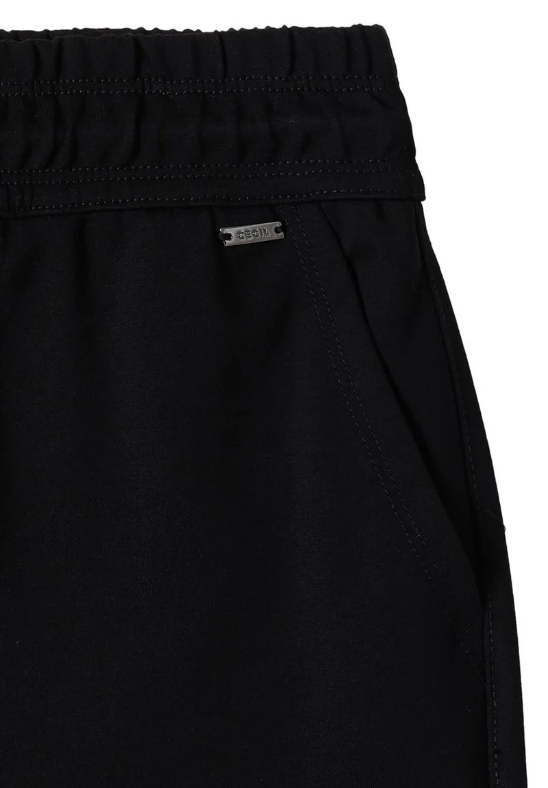 Mid Waist Slim Leg Hose im Casual Fit